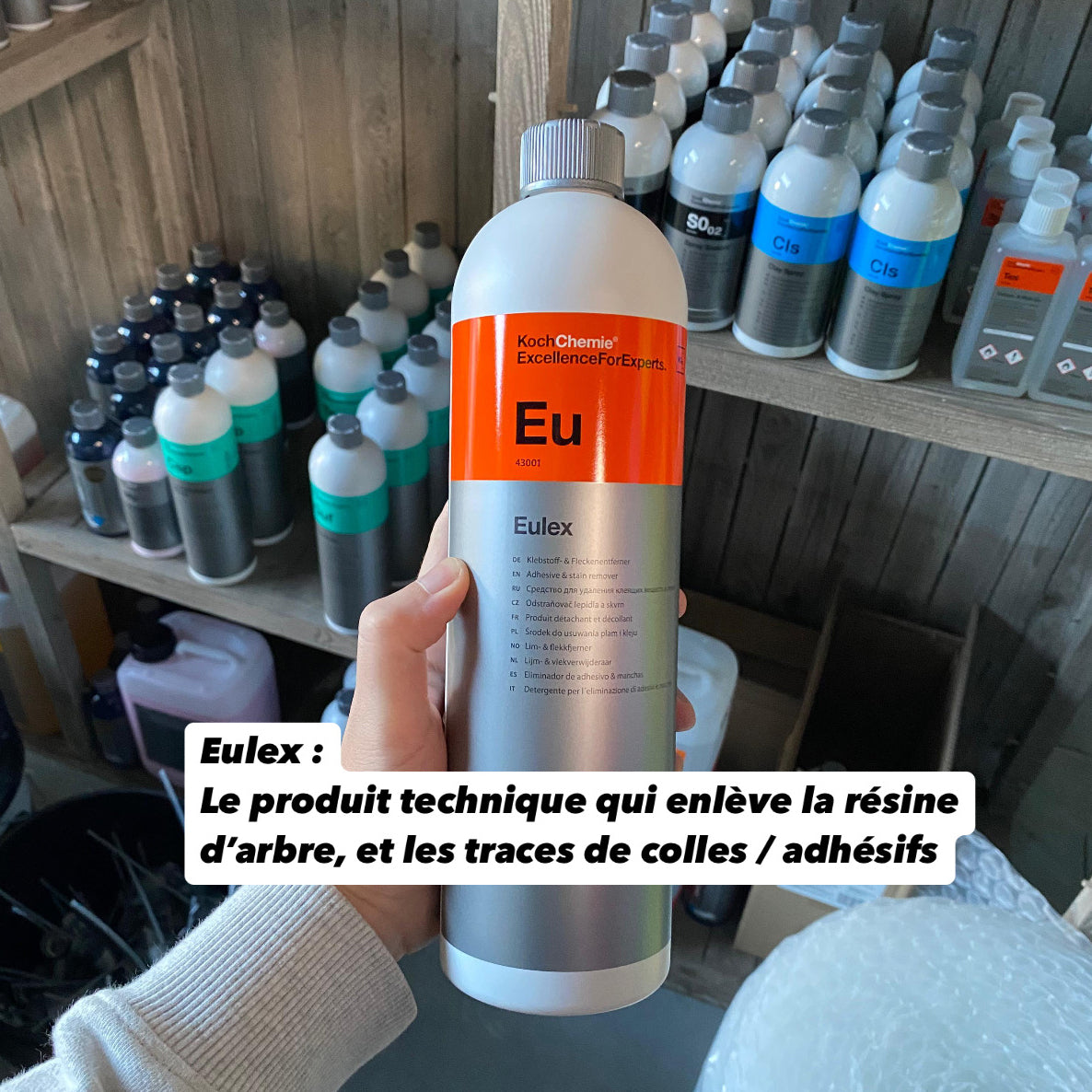 Eulex / Eulex M [Eu / Eum] - Adhesive &amp; Sap Remover - Koch Chemie