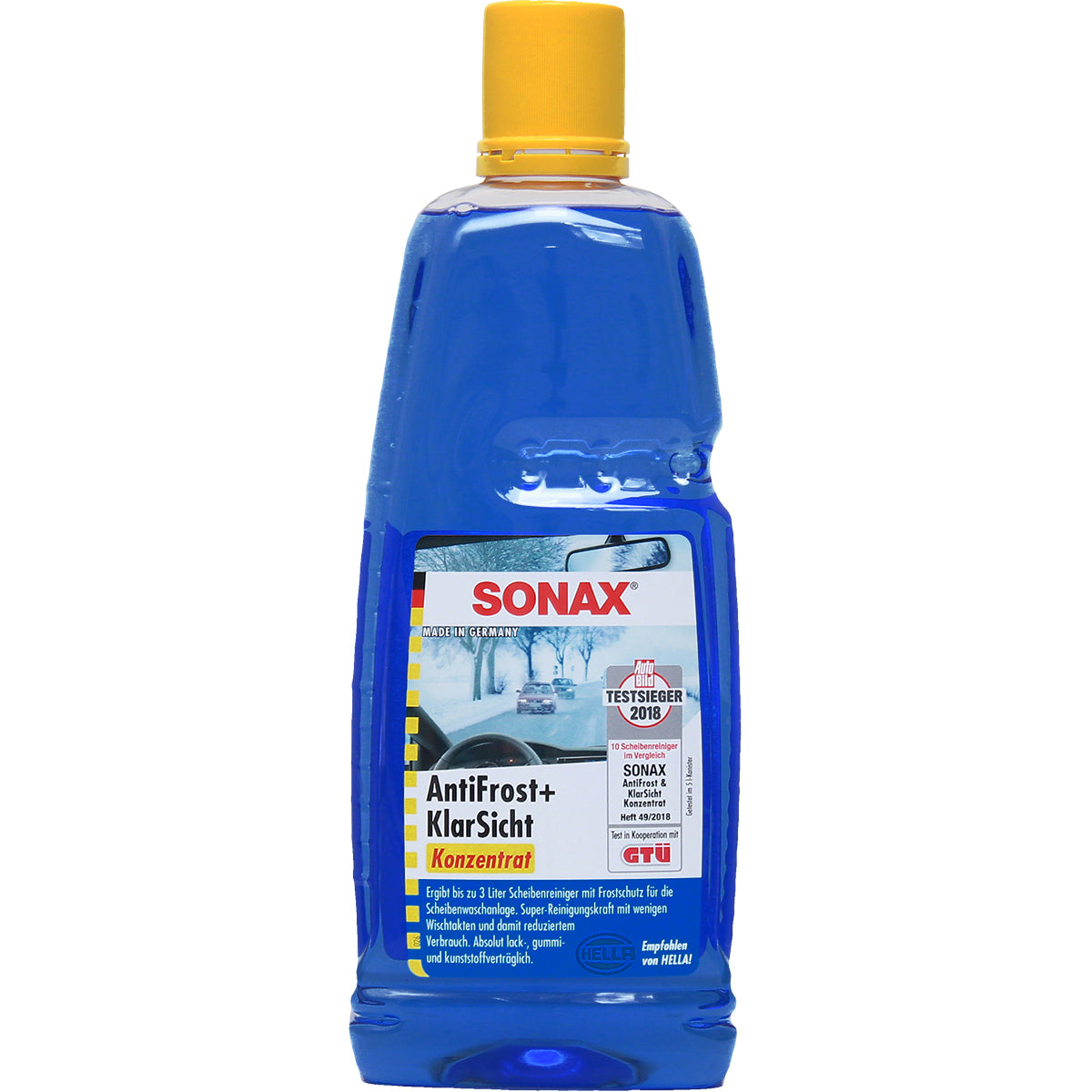 Liquide lave-glace Concentré AntiGel - jusqu'à -50°C - Sonax