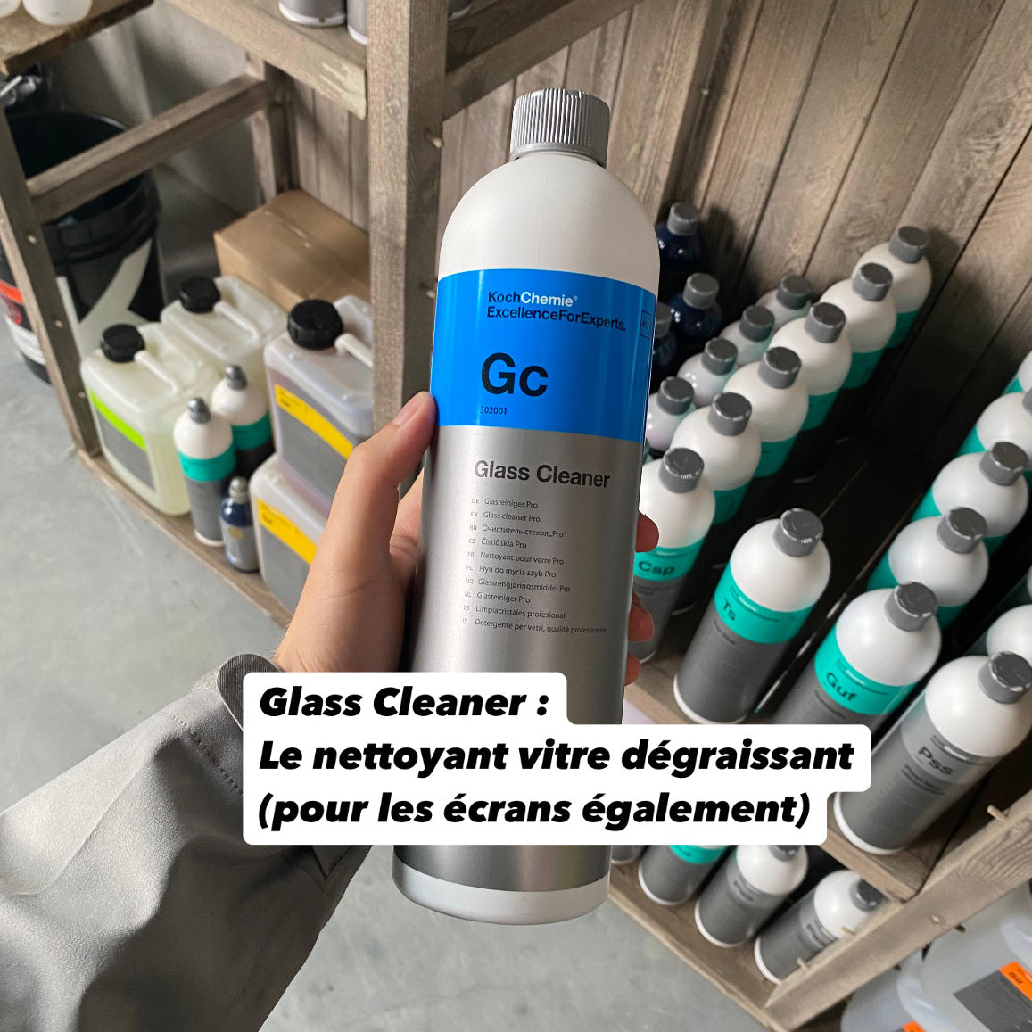 Glass Cleaner [Gc] Nettoyant vitres & écrans - Koch Chemie