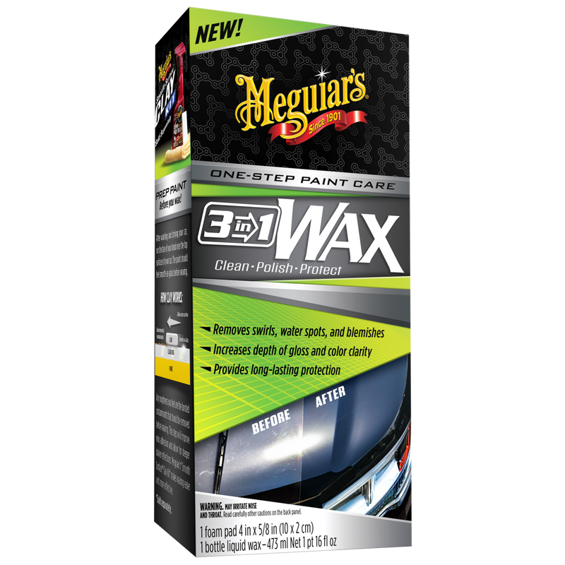 Wax 3-en-1 (473ml) - Meguiar's - MineNext