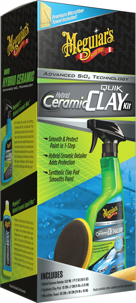 Hybrid Ceramic Argile Synthétique Kit - Meguiar’s - MineNext