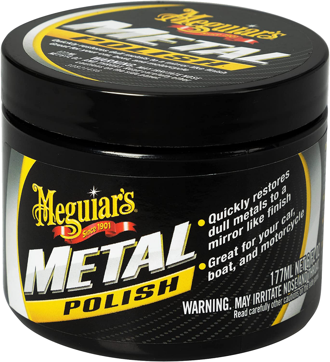 Metal Polish (177ml) - Meguiar’s - MineNext