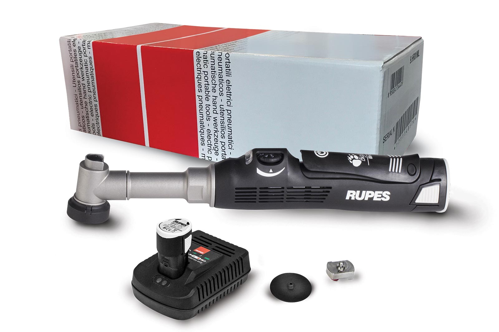 BIGFOOT NANO IBRID LONG NECK (MARK1) - Machine de polissage Nano orbitale - RUPES (RU HR81ML/STB)