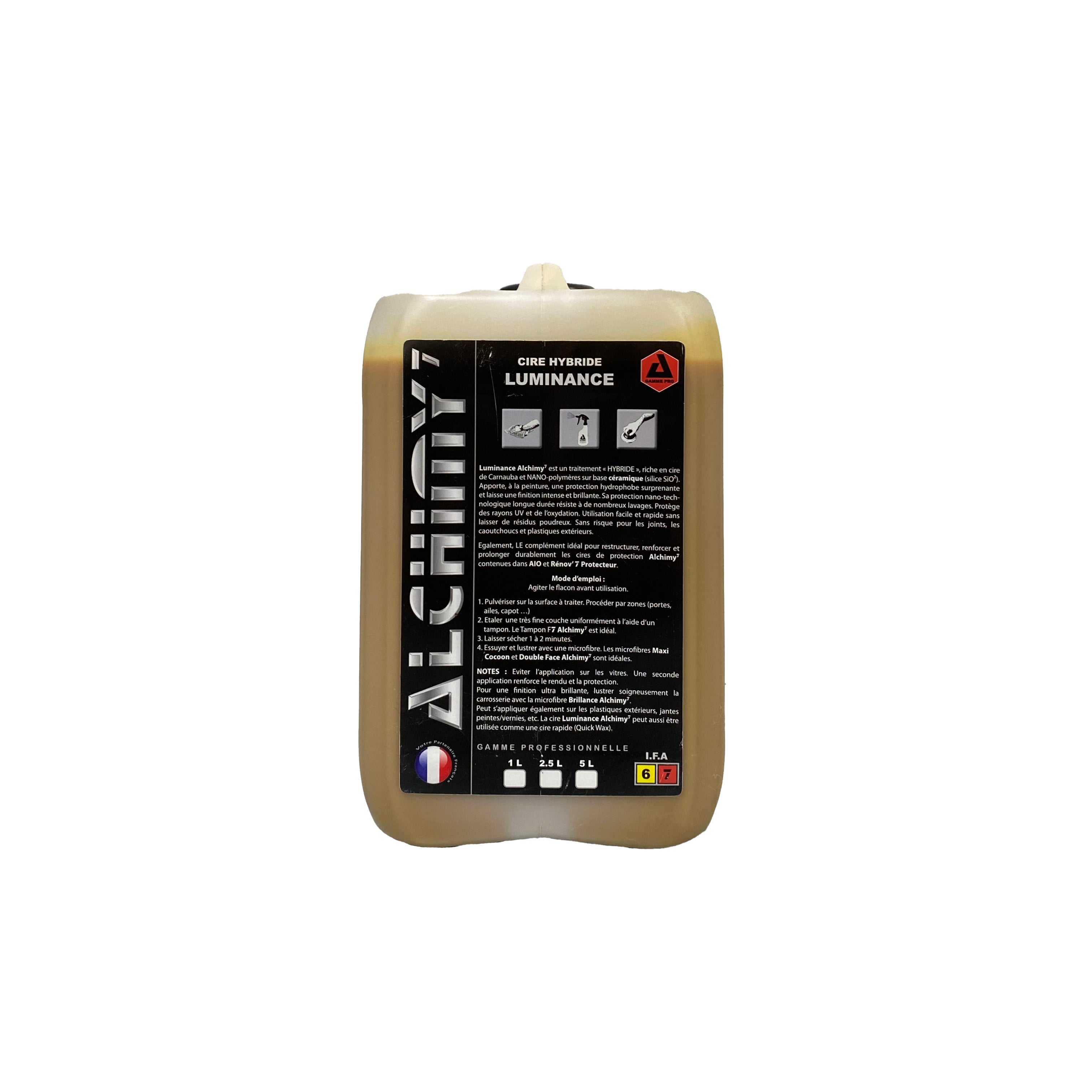 Luminance - Cire hybride Carnauba & Sio2 Céramique - Alchimy7