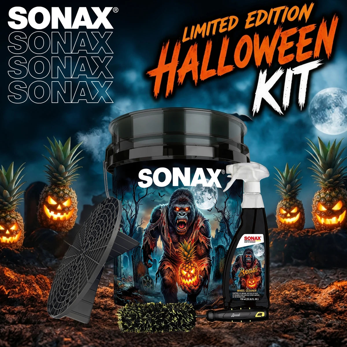 Beast Halloween Kit - SONAX