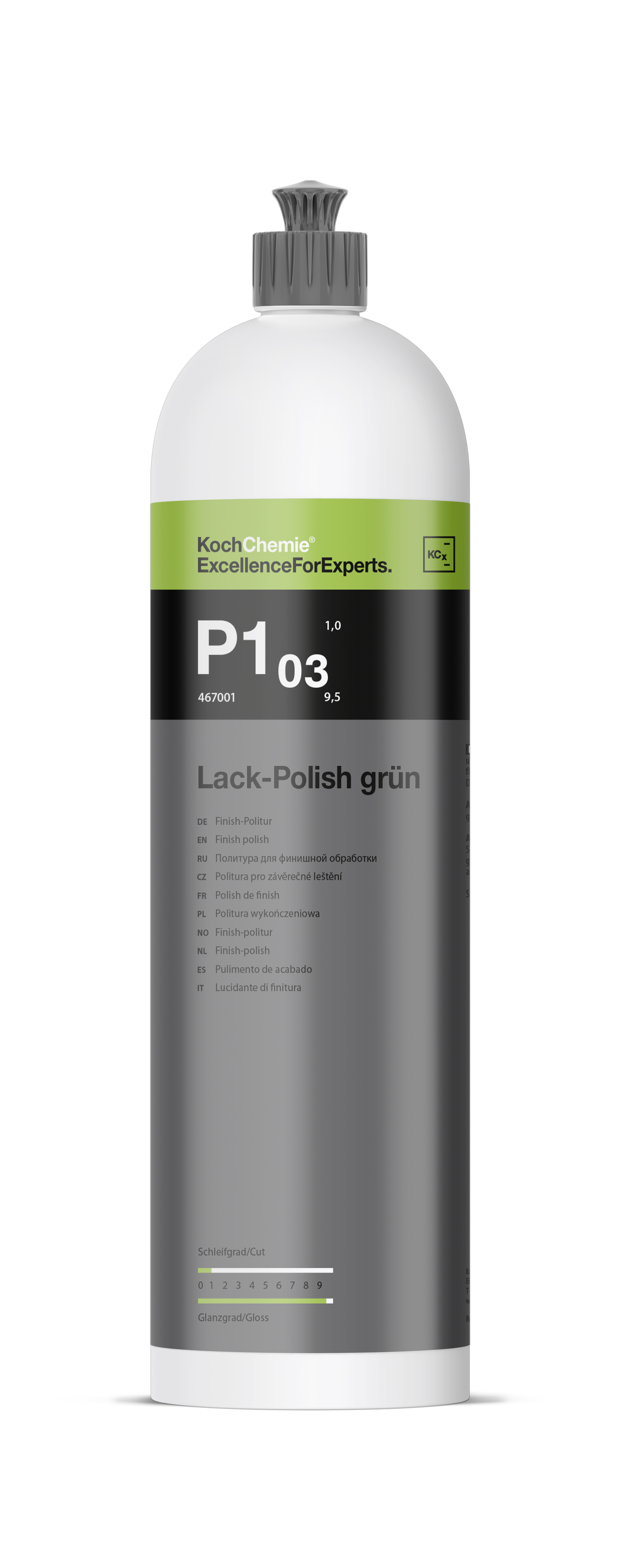 Lack-polish Grün P1.03 - MineNext