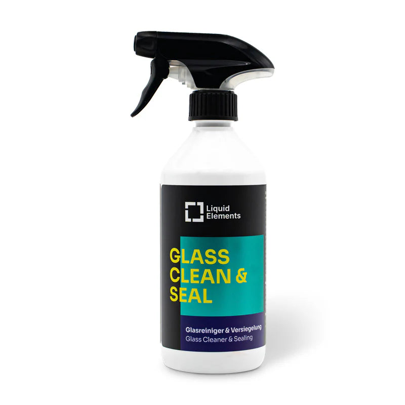 "GLASS CLEAN & SEAL" - Nettoyant & Protection vitres 2 en 1- Liquid Elements