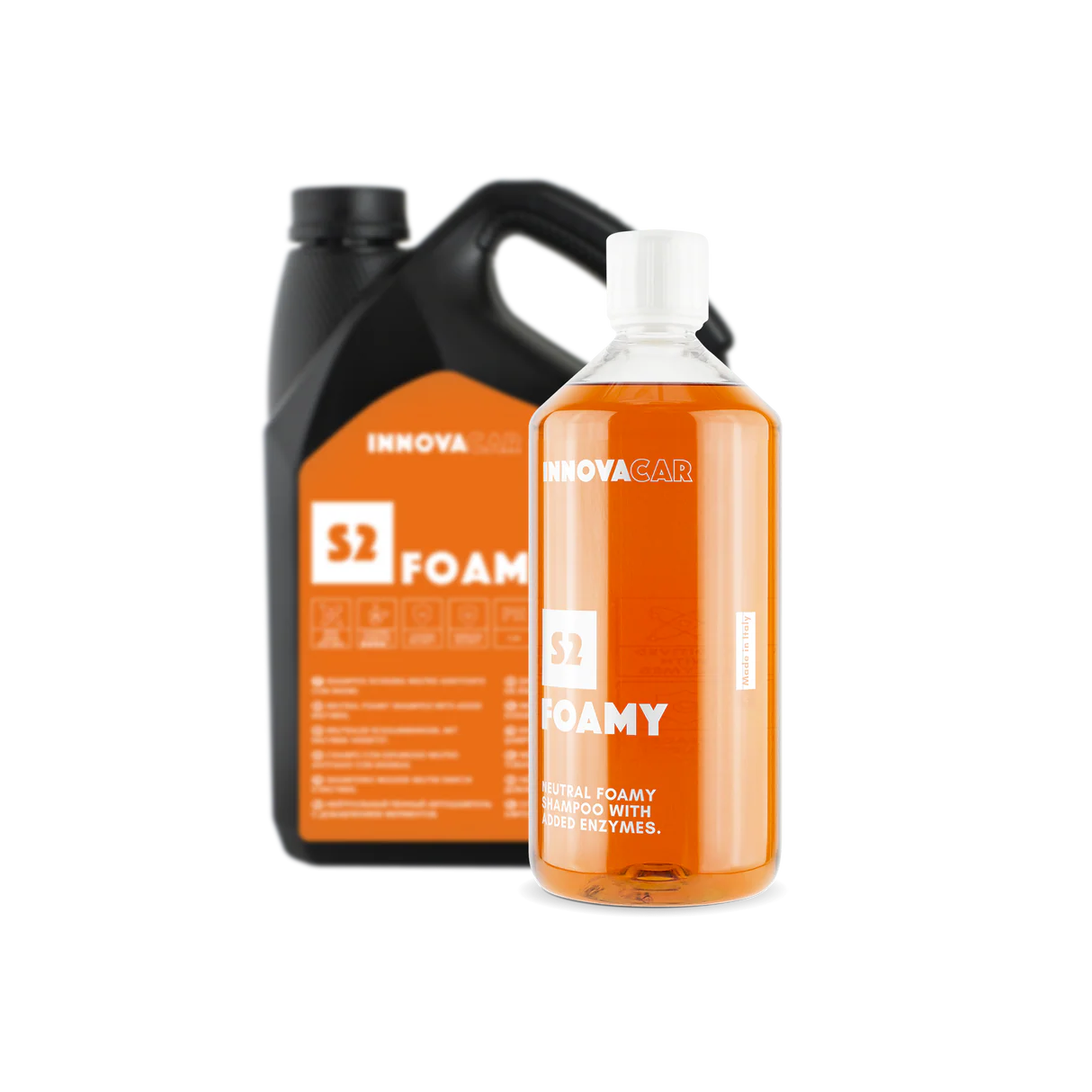 S2 Foamy - Shampoing neutre avec mousse active - Innovacar