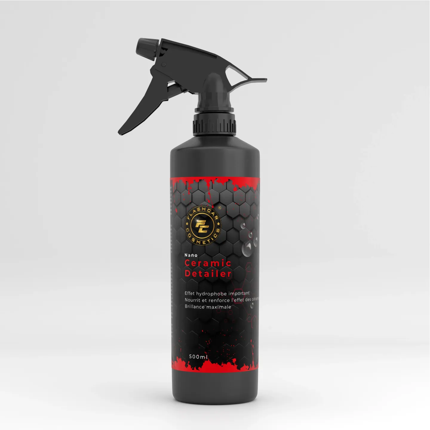 Nano Ceramic Detailer – Spray hydrophobe céramique - Flashcar Cosmetics