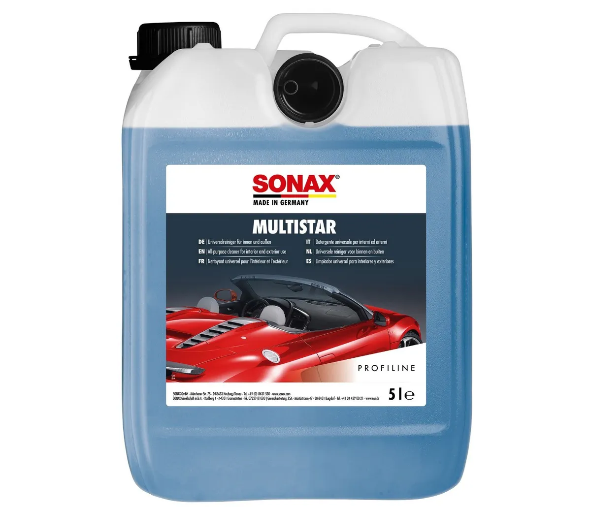 Multistar - APC multisurfaces concentré - Sonax