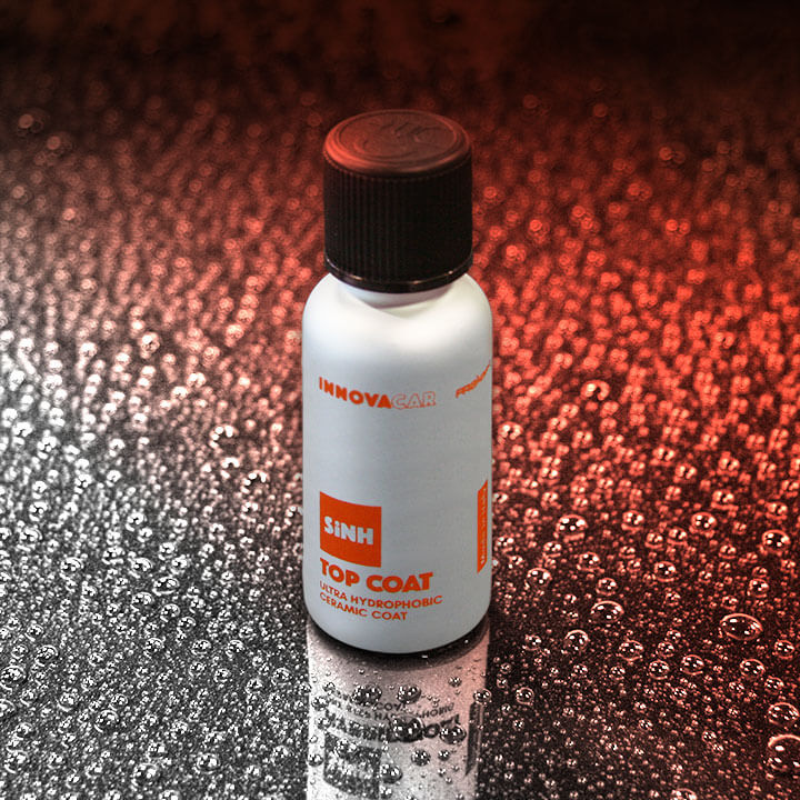 SiNH Top Coat - Céramique hautement hydophobe & brillante - Innovacar