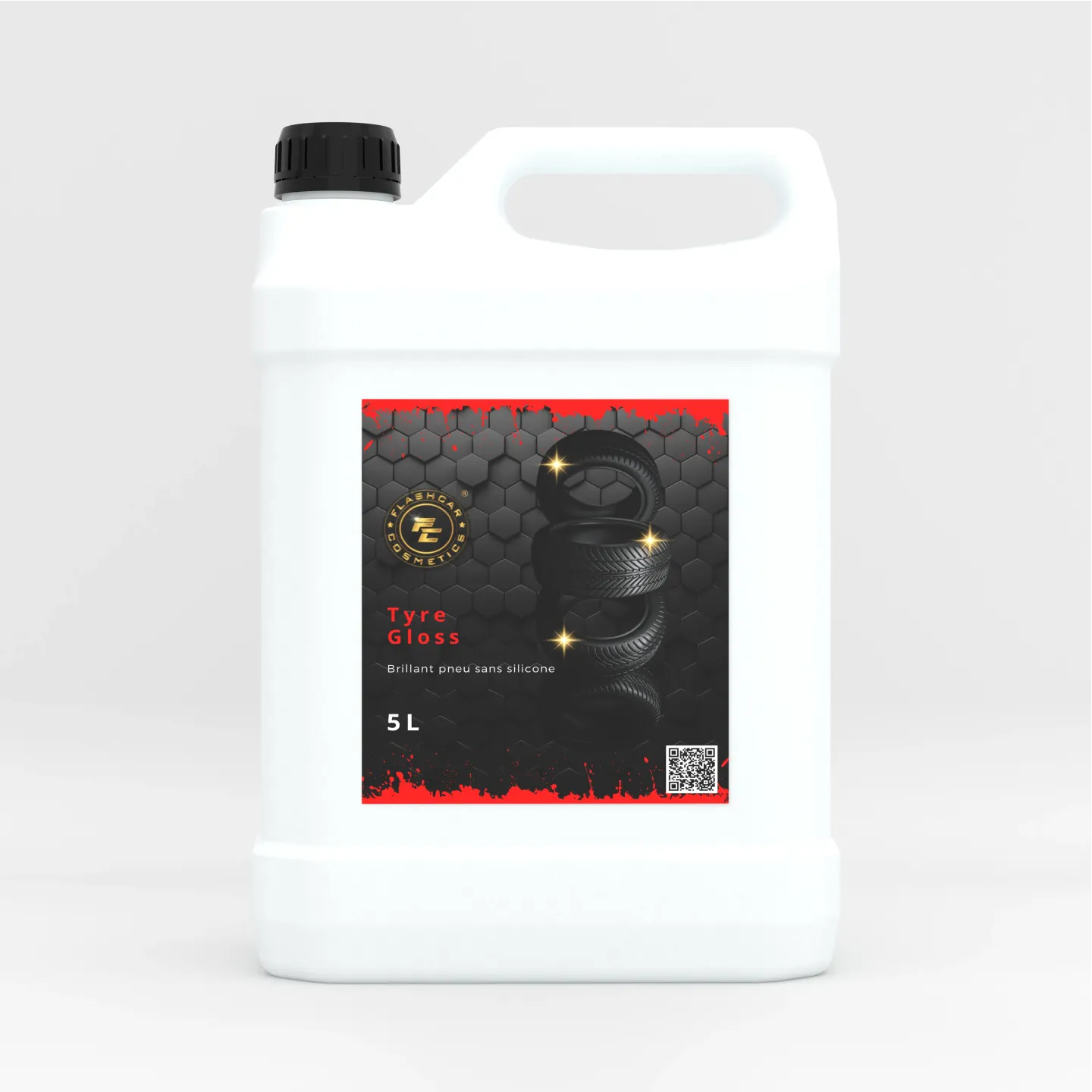Tyre Gloss - Brillant pneu sans silicone - Flashcar Cosmetics