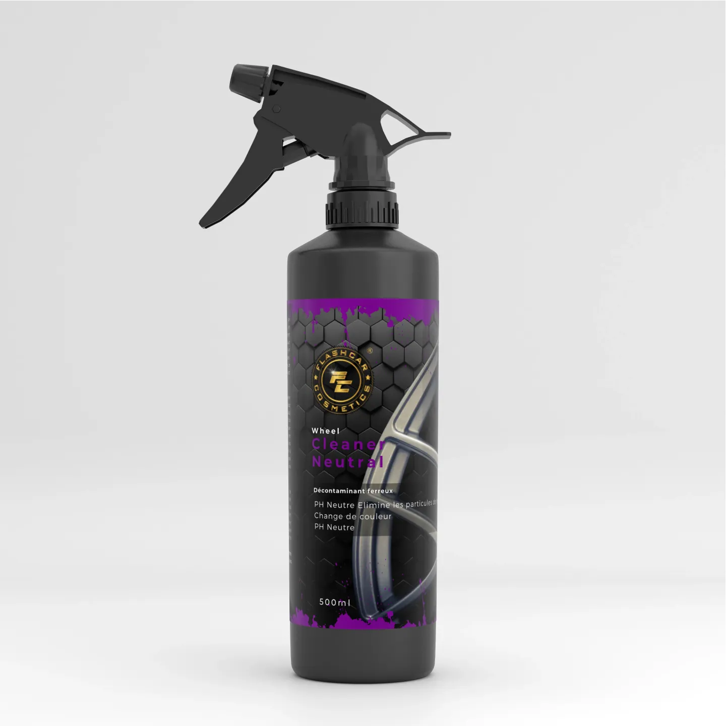 Wheel Cleaner Neutral - Décontaminant ferreux jantes - Flashcar Cosmetics