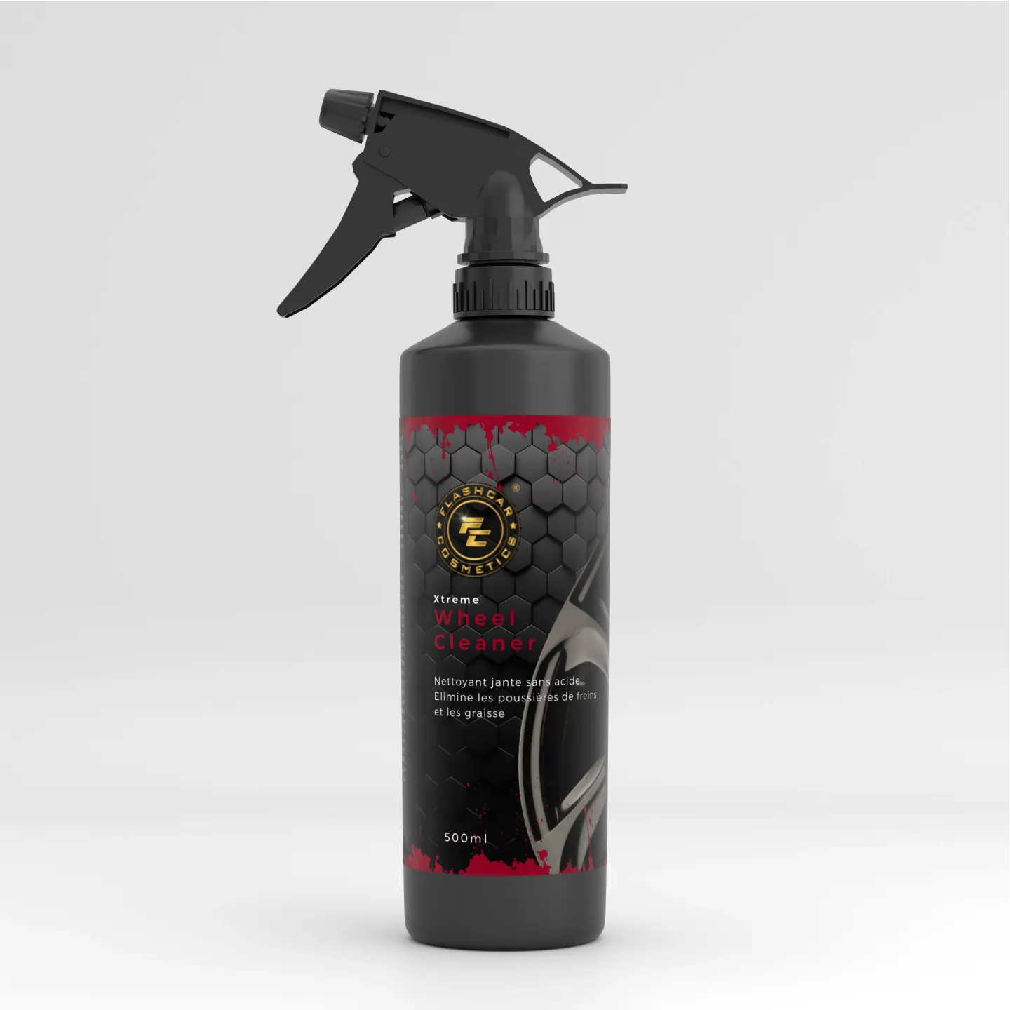 Xtreme Wheel Cleaner - Nettoyant jantes sans acide - Flashcar Cosmetics